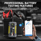 LOKITHOR JT400 12V Jump Starter and Battery Tester 2-in-1, 2500A Battery Jumper Starter Portable for Up to 8.5L Gas &