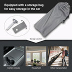 2-Pack Alloy Car Window Breaker with KM46 Tungsten Tip, 3-in-1 Glass Breaker & Seatbelt Cutter & Escape Hammer Car Emergency 