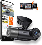 Vantrue N2X 2.7K Dash Cam Front and Inside, 5G WiFi Dual Dash Camera for Car with HDR IR Night Vision, STARVIS 2, GPS, 2.5K/6