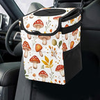 Car Trash Can – Multi-Purpose, Lightweight and Portable with Durable Water-Resistant Coating, No Installation Required, Practical and Ample Capacity, Variety of Colors.Mushroom