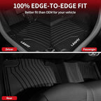 LASFIT Floor Mats for Mercedes Benz GLC 2023-2026 (Coupe Only for 2024-2026), GLC300 / GLC350e / GLC43 AMG/GLC 63 AMG S E, All Weather TPE Floor Liners Custom Fit GLC Car Mats 1st & 2nd Row Set