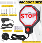 Strdfeve Garage Parking Sensor for Car – Adjustable LED Parking Aid with Red/Yellow/Green Indicator, 6"–6 ft Stop Distance