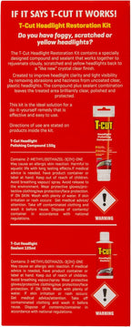 T-Cut Headlight Restoration Kit