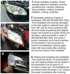 Atomizing Cup Car Headlight Lens Repair Tool Restoration Auto Restore Kit Clear, Refurbished Restoration Renovation Heating Atomization Cup Refurbish Kit