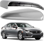 Passenger Side Mirror Cover Replacement for Honda Civic 2016-2021, Insight 2019-2021 - Right Side Mirror Covers, Rear View Mirrors Cap Accessories Grey