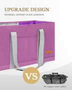 WONDAY Extra Large Utility Tote Bag - Standing Reusable Grocery Bag with Handle