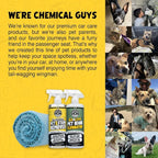 Chemical Guys Pet Mess Cleaning Kit, Furbidden Odor Eliminator 16 oz with Interior Detailing Brush Cleans, Pet Smells, Hair a