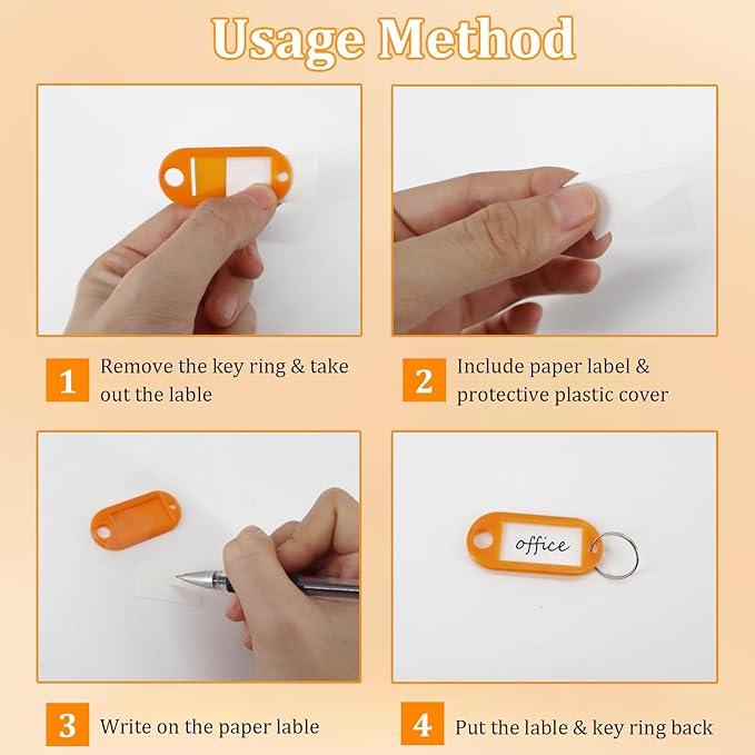 Portable Key Organizer with Handle, Fireproof and Waterproof Key Case, Key Holder with 54 Hooks and Tags Portable Key Storage