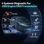 Launch OBD2 Scanner CRP123X V3.0 Elite, 2026 Lifetime Free WiFi Update Scan Tool, FCA SGW, CANFD&DoIP,