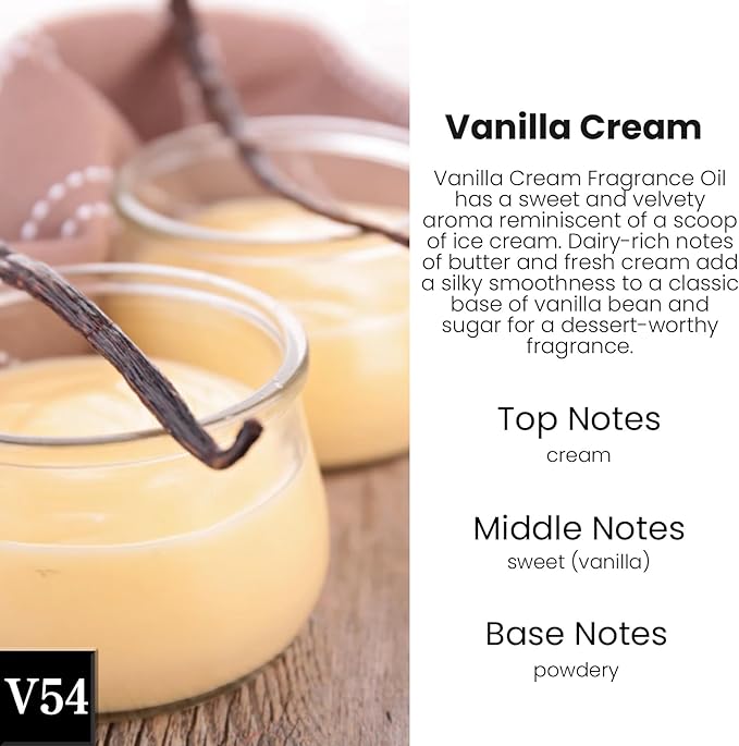 C Classy Car Air Freshener Hanging 2 Pack, Vanilla Cream Essential Oil Diffuser for Cars, Long-Lasting Fragrance, Cute Glass 