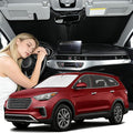 Windshield Sunshade for Hyundai Santa Fe 2013-2018 Sun Shade Car Windshield Accessories Upgrade 4 Layers Blocks UV Ray Custom Fit Santa Fe 240T Car Window Shades Windshield Keep Cool Foldable