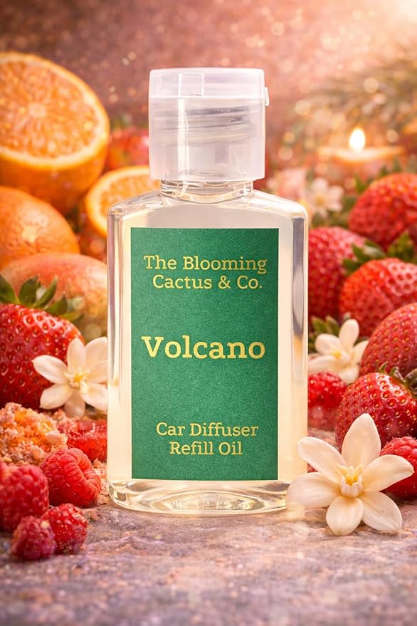 Car Diffuser Oil Refill 1 oz – Essential Oil Car Air Freshener Refill for Hanging Car Diffuser, Long Lasting Fragrance Oil, P