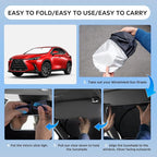 Sun Shade Sunshade for Lexus NX 2022-2026 NX250 NX350 NX350h NX400h+ NX450h+ Windshield Cover, 4-Layers Sun Screen Shield Protector 250T Silver Coating Sun Visor Foldable Window Shade Accessories
