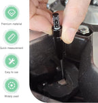 1 PC Car Brake Pad Thickness Gauge with Scale, High Precision Quick-Check Measure Tool, Universal Brake Pad Tester for Intern