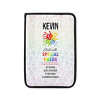 Child with Special Needs Seat Belt Autism Awareness Seat Belt Cover for Kid Family Special Need Autistic Medical Alert Car Cushion Cover Support Autism Gift Personalized Name 44