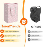 3 Pack Large Laundry Basket,Waterproof & Freestanding Laundry Hamper,Collapsible Clothes Hampers with Easy Carry Long & Reinf