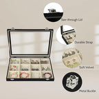 Stratalife Jewelry Organizer Bracelet Holder Organizer Box Earring Storage Drawer Jewelry Display Anti Tarnish Ring Holder Fo