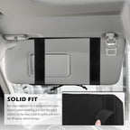 2026 New Car Visor Organizer with American Flag,High-Capacity Car Sun Visor Organizer for Storing Sunglasses/Pens/Driver'S Licence,Multifunctional Sunvisor Organizers with Zipper