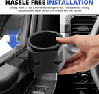 Autorder Car Door Cup Holder for 2021-2025 2026 Ford F-150 F150 Accessories Cup Holder Expander with Card Slot Anti-Shake&Noiseless Drink Holder Insert for Car Daily Driving