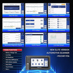 MUCAR VO6 Bidirectional Scan Tool, Full Systems Diagnostic OBD2 Scanner, Automotive Diagnostic Scanner for Car, 28+ Services