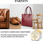 All-Natural Leather & Furniture Repair Salve,Leather Conditioner and Cleaner,Protect Soften Waterproof Leather Furniture,Car，