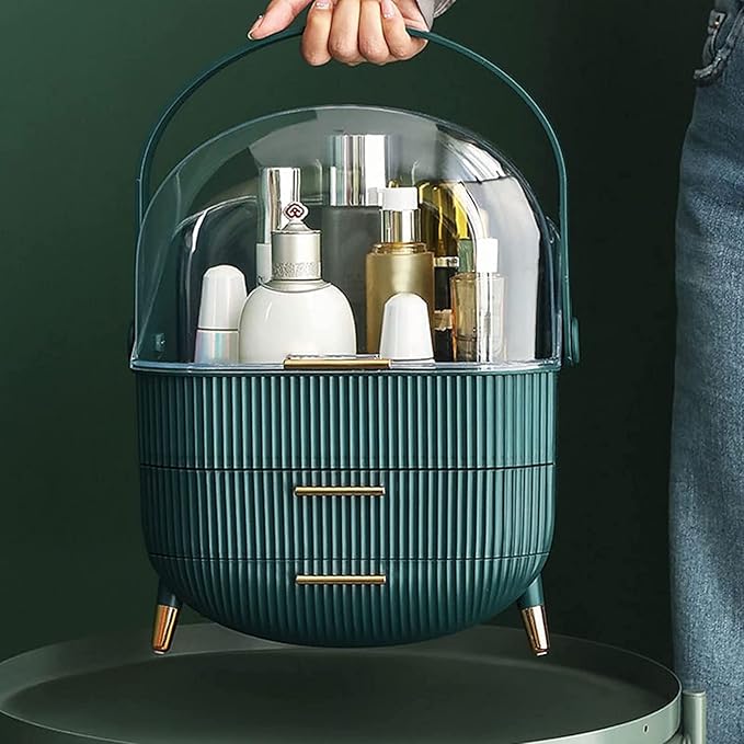 organizer,makeup organizer, Makeup Storage ，Skincare Organiser ， Cosmetic Display Boxes, Waterproof Dustproof Organizer with 