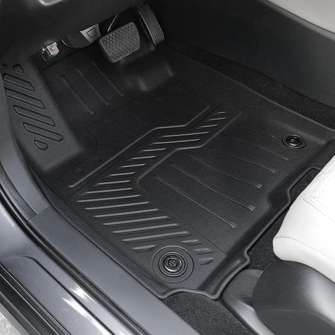 Floor Mats for Honda HR-V 2023-2026, All Weather Floor Mats Trunk Cargo Liner with Backrest Protectors and Door Sill Guards Accessories, Full Coverage Set
