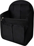 Vercord Backpack Organizer Insert Liner Hanging Travel Bag in Bag with Many Pockets