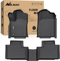 Nilight TPE Floor Mats for 2016 2017 2018 2019 2020 2021 2022 2023 Dodge Durango Jeep Grand Cherokee,All Weather Custom Fit Heavy Duty Floor Liners