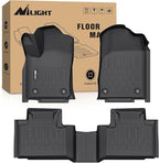 Nilight TPE Floor Mats for 2016 2017 2018 2019 2020 2021 2022 2023 Dodge Durango Jeep Grand Cherokee,All Weather Custom Fit Heavy Duty Floor Liners