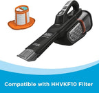 BLACK+DECKER dustbuster Portable Vacuum Cordless Handheld, Small Hand Vacuum Cleaner for Dorm Home and Car, Powerful 20V Adva