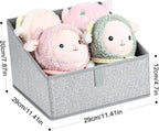 DIMJ Bundle of 8 Pack Clothes Storage Bag & 6 Pack Trapezoid Storage Bins