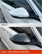 YINGTUU for Honda Accord 10th 11th 2018 2019 2020 2021 2022 2023 2024 2025 Accessories All Inclusive Rearview Mirror Cover Carbon Fiber Pattern