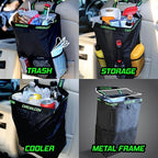 CarCan (5 Pack - 20 Million Sold - Billions of Plastic Bags Saved and NO More Litter! Trash, Storage, Cooler, Grocery, Lunch Box, Tool Box, Gym Bag, Beach Bag, Purse, or Murse.