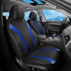 FLORICH Front Car Seat Covers, Leather Seat Covers for Cars, Waterproof Car Seat Protector Breathable, Front Seat Covers for 