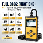 Check Engine Code Reader, OBDMATE OM201 OBD2 Diagnostic Tool Clearing Faulty Codes with Wireless Printing | Graphic Live