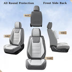 Coverado Car Seat Covers, Front Covers for Cars, Car Seat Cover Front Seats, Automotive Seat Cover, Waterproof, Leather Car S