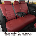 HKZ Custom Fit RAV4 Hybrid Car Seat Covers Set for 2019 2020 2021 2022 2023 2024 2025 Toyota RAV4 Hybrid Model Only LE,XLE,Li