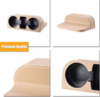 BEIGE Multifunctional Car Cup Holder Car Seat Organizer Gap Filler Bottle Phone Storage Organizer