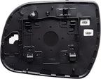 EAP Passenger Side Mirror Glass Compatible with Toyota Sienna 2011-2020, Heated, 8790308021 8790308020