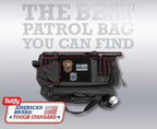 Tidify Patrol Bag Used By Law Enforcement Police Gear and Military Grade - Water Resistant Police Officer Duty Bag - Heavy Duty