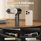 Cordless Car Vacuum Cleaner: Handheld Vacuum with 16000Pa Strong Suction, Brushless Motor & HEPA Filter, 7-in-1 Cleaning Kit,