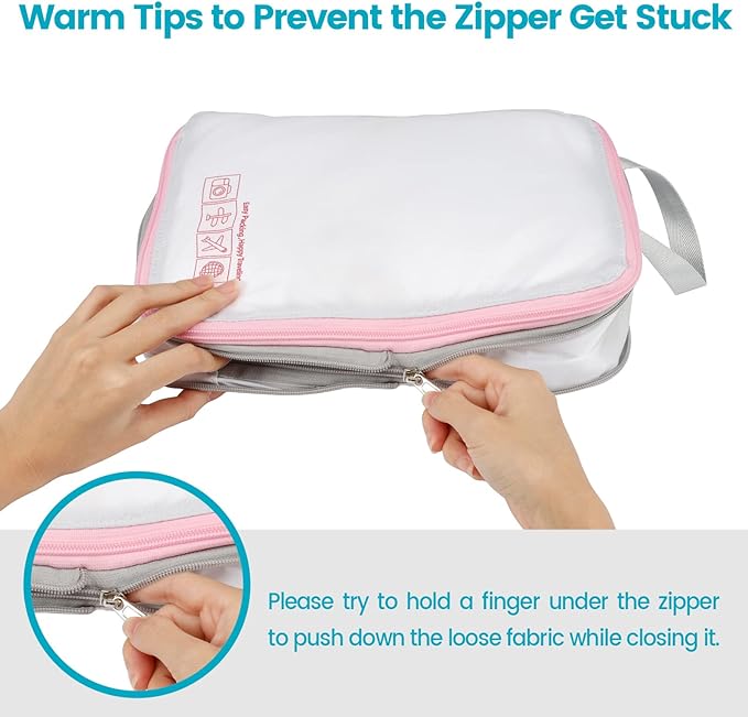 Cambond Compression Packing Cubes for Travel - Lightweight Expandable Travel Bags Luggage Organizers Travel Essentials Compre