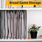24pcs A4 Mesh Zipper Pouch File Bags, 12pcs Large A3 and 12pcs Letter A4,Black Reusable Zipper Bags for Organizing Storage, W