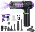 Airpollo® Car Vacuum Portable Cordless Handheld Cleaner Aspiradora para Carro, 4 in 1 with LED Screen V2 Portable 29000 Pa Su