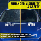 Apex Glass 50ml Hydrophobic Ceramic Coating - Professional Rain Repellent for Windshields & Windows - Long Lasting Nano Silic