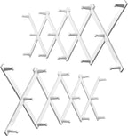 WEBI Accordion Wall Hanger,Expandable Wooden Hat Rack for Wall Mounted Coat Rack,Accordion Hat Hooks Holder for Baseball Caps