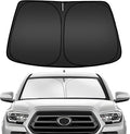 ARISMOTOR Windshield Sun Shade for Toyota Tacoma 2016-2025 2026, Custom Fit Foldable Front Window Sunshade Sun Visor Protector, Block UV Rays Keep Your Car Cooler