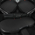 West Llama Linen Car Seat Covers,Bottom Seat Covers for Cars Include 1 Pair Front Driver Seat Pad Mat and 1 Rear Bench Cover 
