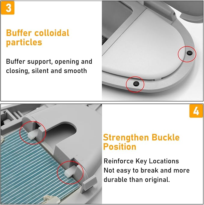 Sun Visor Mirror Cover Compatible with Mini Cooper & Cooper S R55 Clubman 2008-2013/R56 Hatchback 2007-2013/R60 Countryman 2011-2014,1PC Sun Visor Vanity Mirror Replacement for Left/Right,Gray